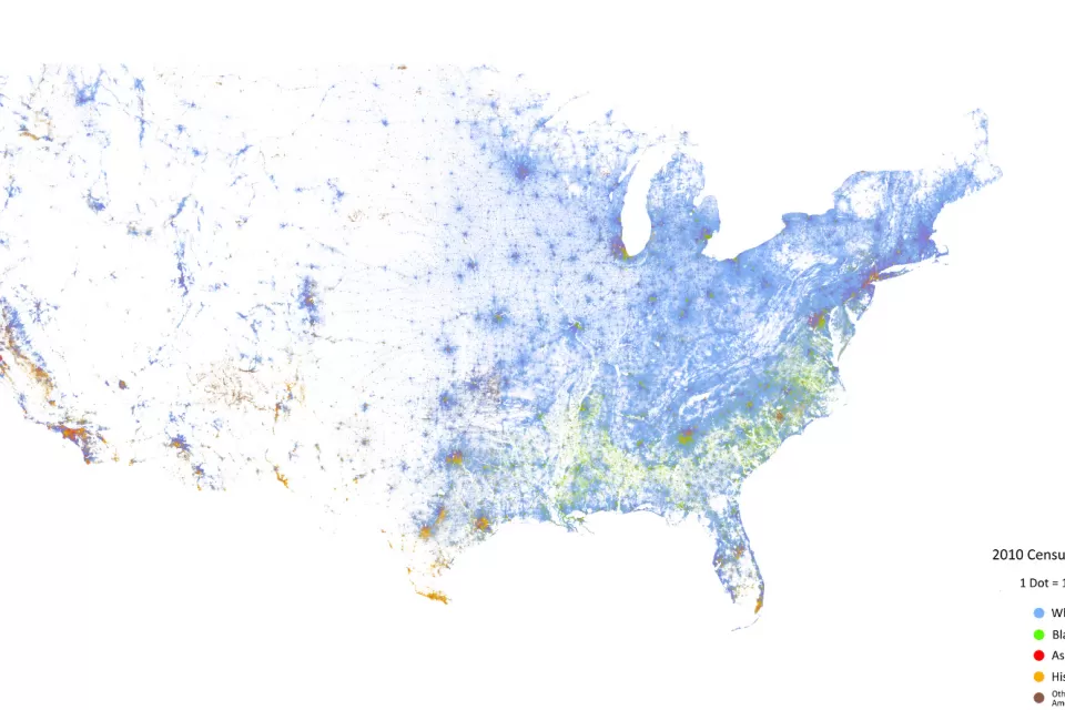 U.S. Race Map